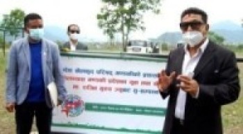 खेलकूद परिषद्को प्रशासनिक भवन शिलान्यास  