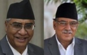 प्रधानमन्त्री देउवा र अध्यक्ष दाहालबीच भेटवार्ता