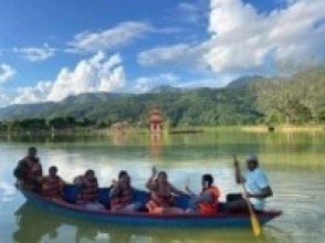 तालपोखरामा डुङ्गा चल्यो     