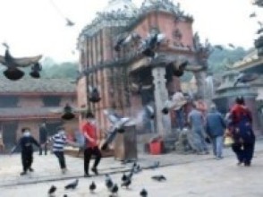 काभ्रेका शक्तिपीठमा दर्शनार्थीको घुइँचो