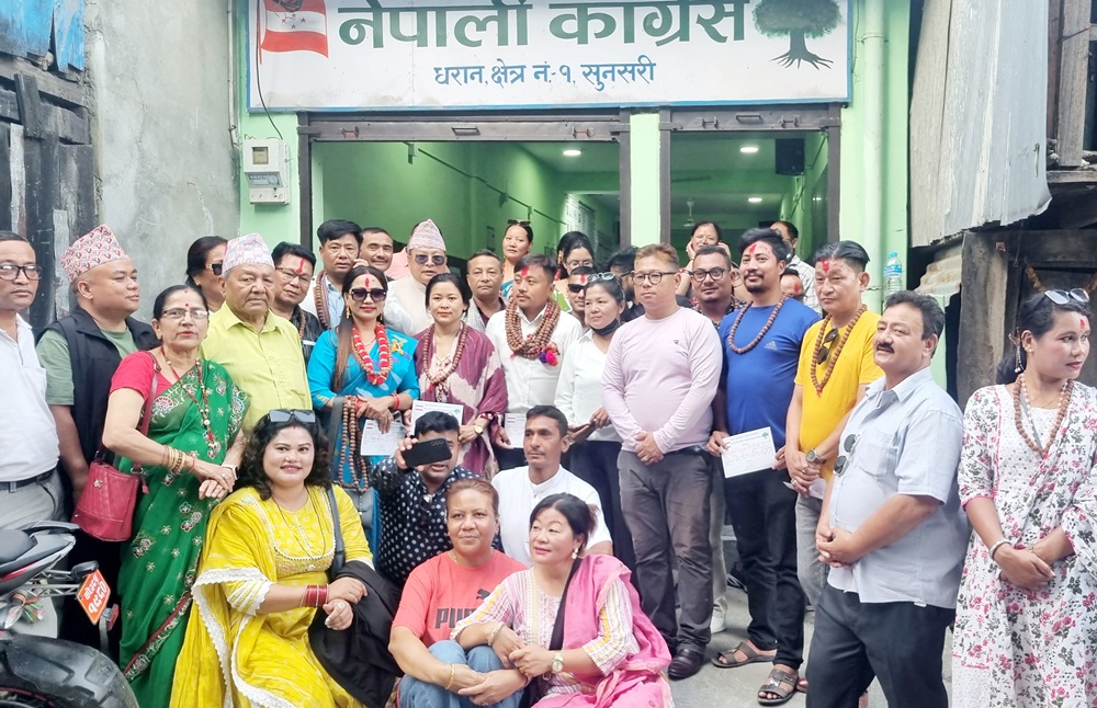 कांगेसको लोकतन्त्रवादी आदिवासी जनजाति महासंघमा दिनेश