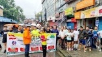 दौड प्रतियोगितामा नविन र छेन्वीमाया प्रथम