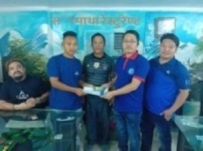 अन्तर्राष्ट्रिय रोल्पाली सेवा समाज साउदीको पहलमा अलपत्र मोहन घर्ती स्वदेश फिर्ता