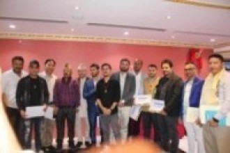 अनेसास कतार च्याप्टरको अध्यक्षमा: लेख कार्की