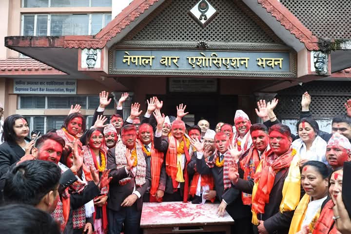 नेपाल बार निर्वाचनः अध्यक्ष पदका उम्मेदवार मिश्रको प्यानल नै विजयी