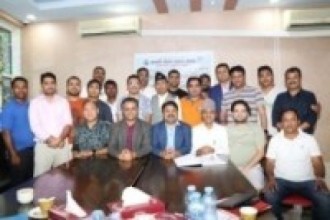 कास्की आदर्शको आयोजनामा कतारमा खुल्ला भलिबल प्रतियोगिता हुँदै