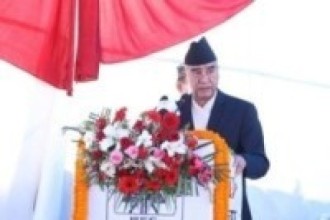 सभापति देउवाद्वारा दुःख व्यक्त