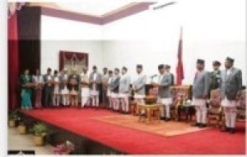 यस्तो छ नवगठित मन्त्रिपरिषद्  