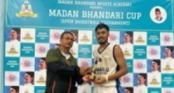 मदन भन्डारी बास्केटबल कपमा मनास्लु कलेज फाईनलमा