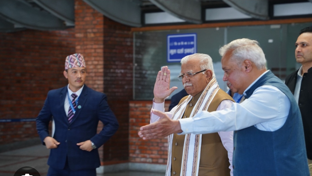 भारतीय  विद्युत्मन्त्री काठमाडौँमा