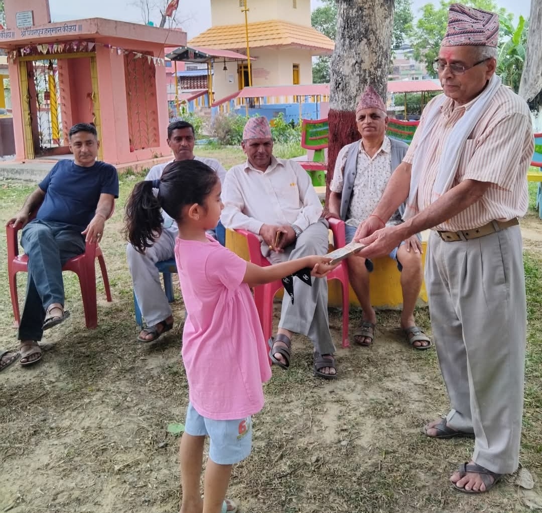 नवलपरासी सेवा समाज कतारद्वारा विविध क्षेत्रमा आर्थिक सहयोग हस्तान्तरण
