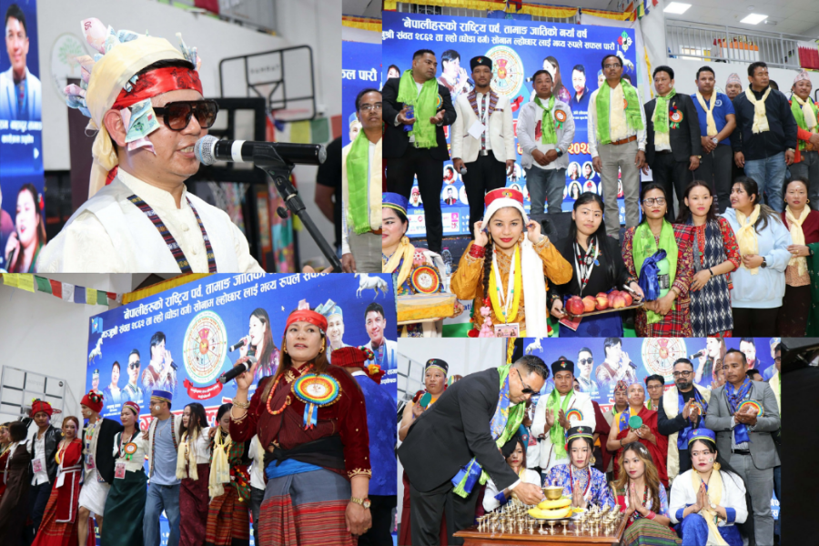 कतारमा भव्य रूपमा मनाइयो सोनाम ल्होछार: गायक विश्व दोङ र मिना लामाको प्रस्तुतिमा झुम्यो जनसागर