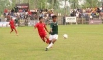 आहा रारा गोल्डकप : पुलिससँग चर्च ब्वाइज भिड्दै