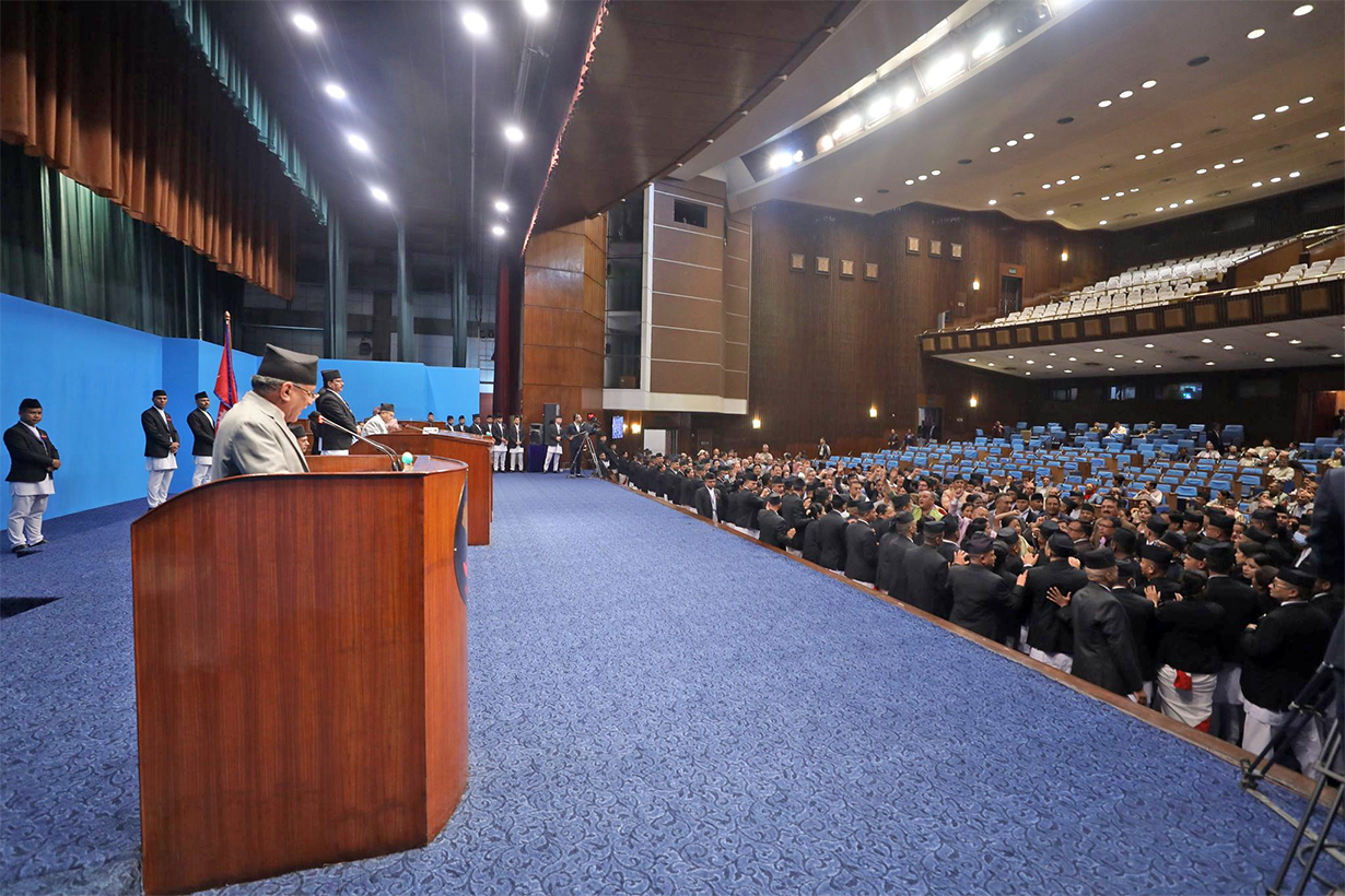 प्रधानमन्त्रीले शुक्रबार विश्वासको मत लिने