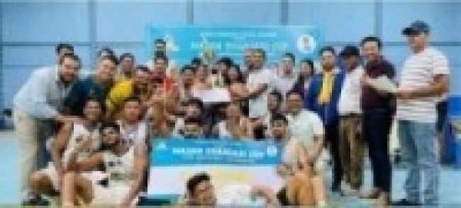 मदन भण्डारी कप खुला बास्केटबल प्रतियोगिताको प्रथम उपाधी मनास्लु वर्ल्ड कलेजको हातमा