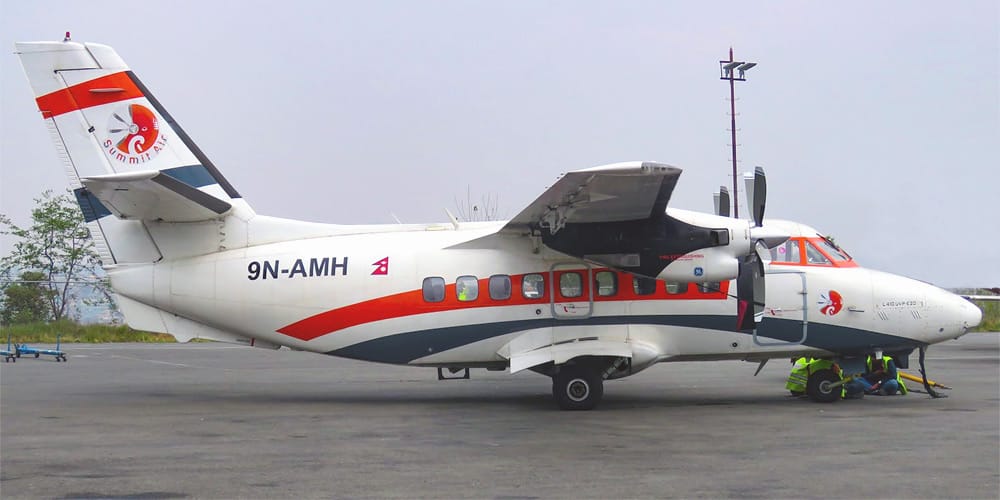 प्राविधिक समस्या देखिएपछि समिट एयरको विमान पुनः काठमाडौँमा आकस्मिक  अवतरण