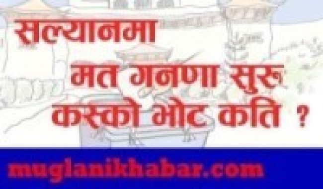 सल्यानका सात स्थानीय तहको मतगणना जारी   