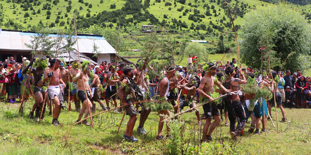 अझै जीवित छ एक हजार वर्ष पुरानो ‘गाउँ पूजा’