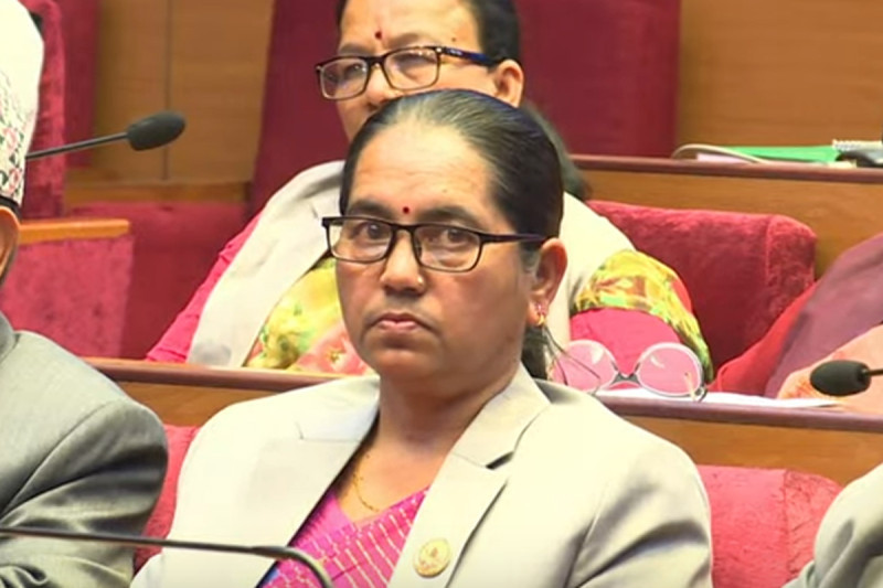 राष्ट्रियसभा उपाध्यक्षमा विमला घिमिरे निर्वाचित