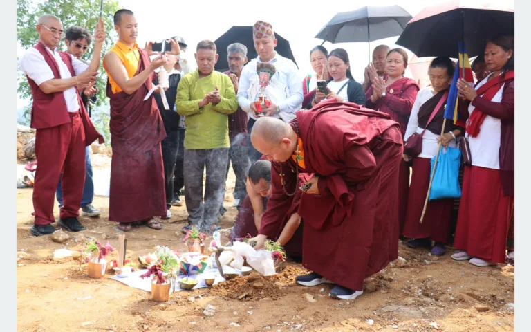 एक्लेडाँडामा २९ फिट अग्लो बुद्धको मूर्ति निर्माण