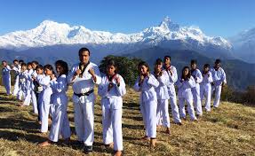 बालबालिकालाई तेजिलो बनाउन तेक्वान्दो