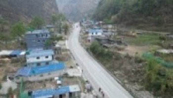 कालीगण्डकी करिडोरः तिप्ल्याङ–पोखरेबगर खण्डमा कालोपत्र