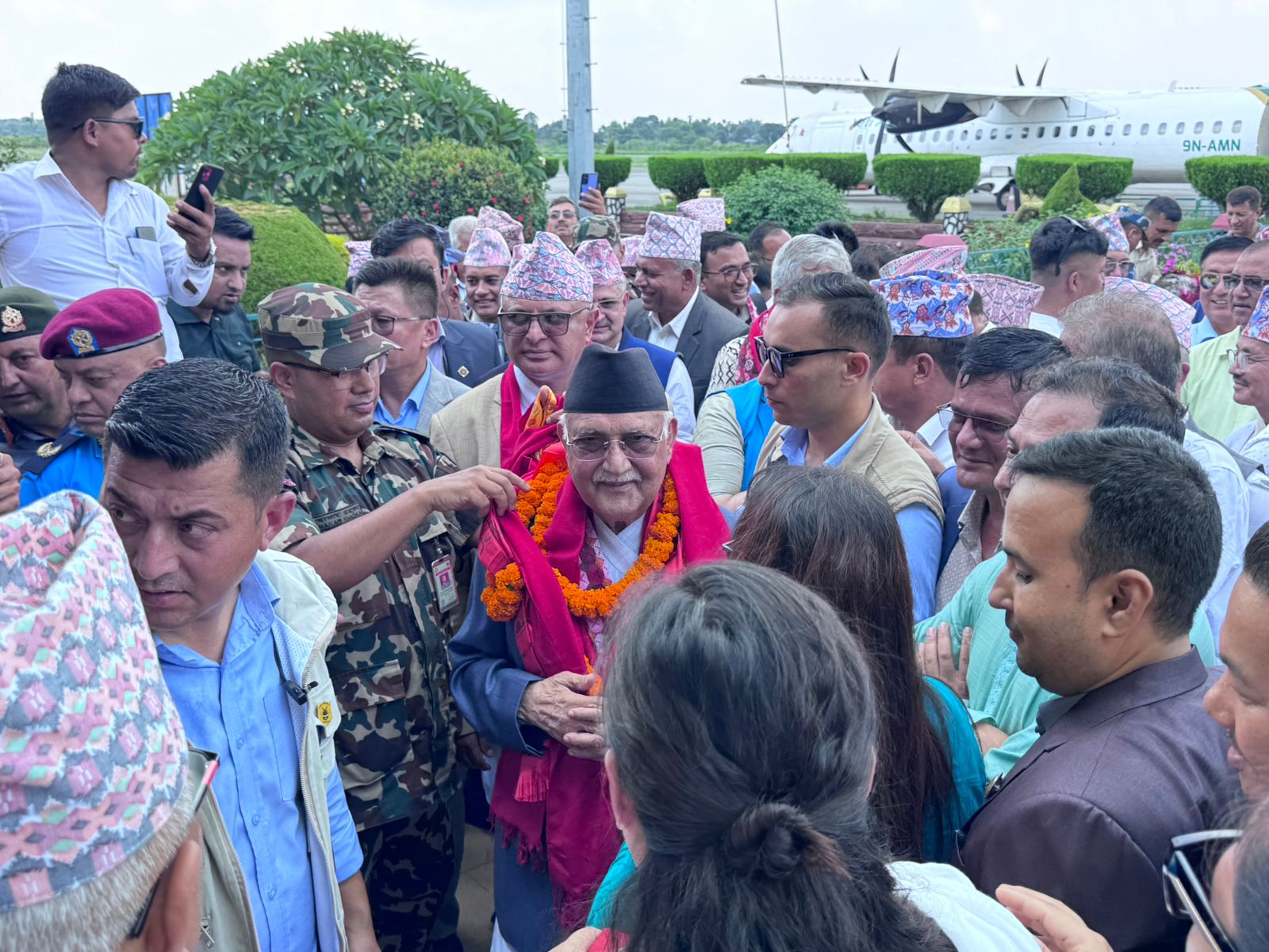 प्रधानमन्त्री ओलीद्वारा कुशे औँसीको शुभकामना