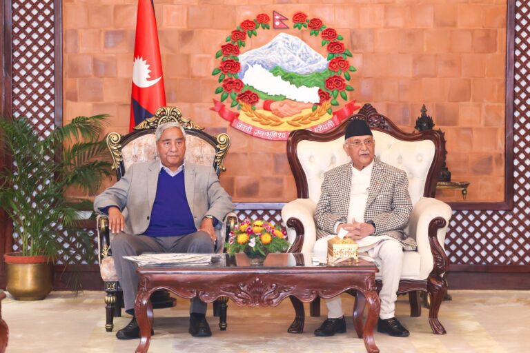 वर्तमान गठबन्धन सरकारले निरन्तरता पाउँछ : सभापति देउवा