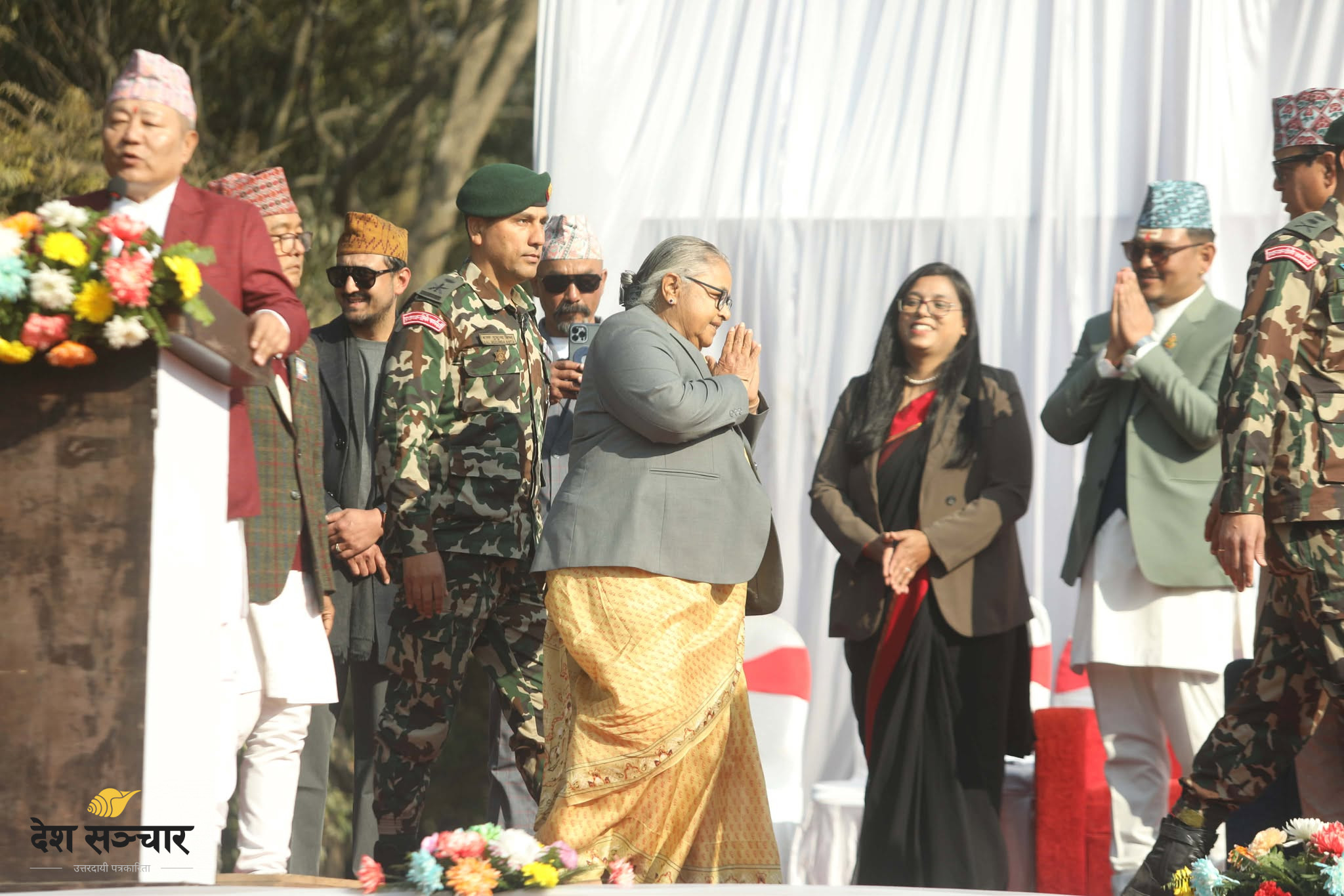 राप्रपाको जलपान कार्यक्रममा प्रधानमन्त्री