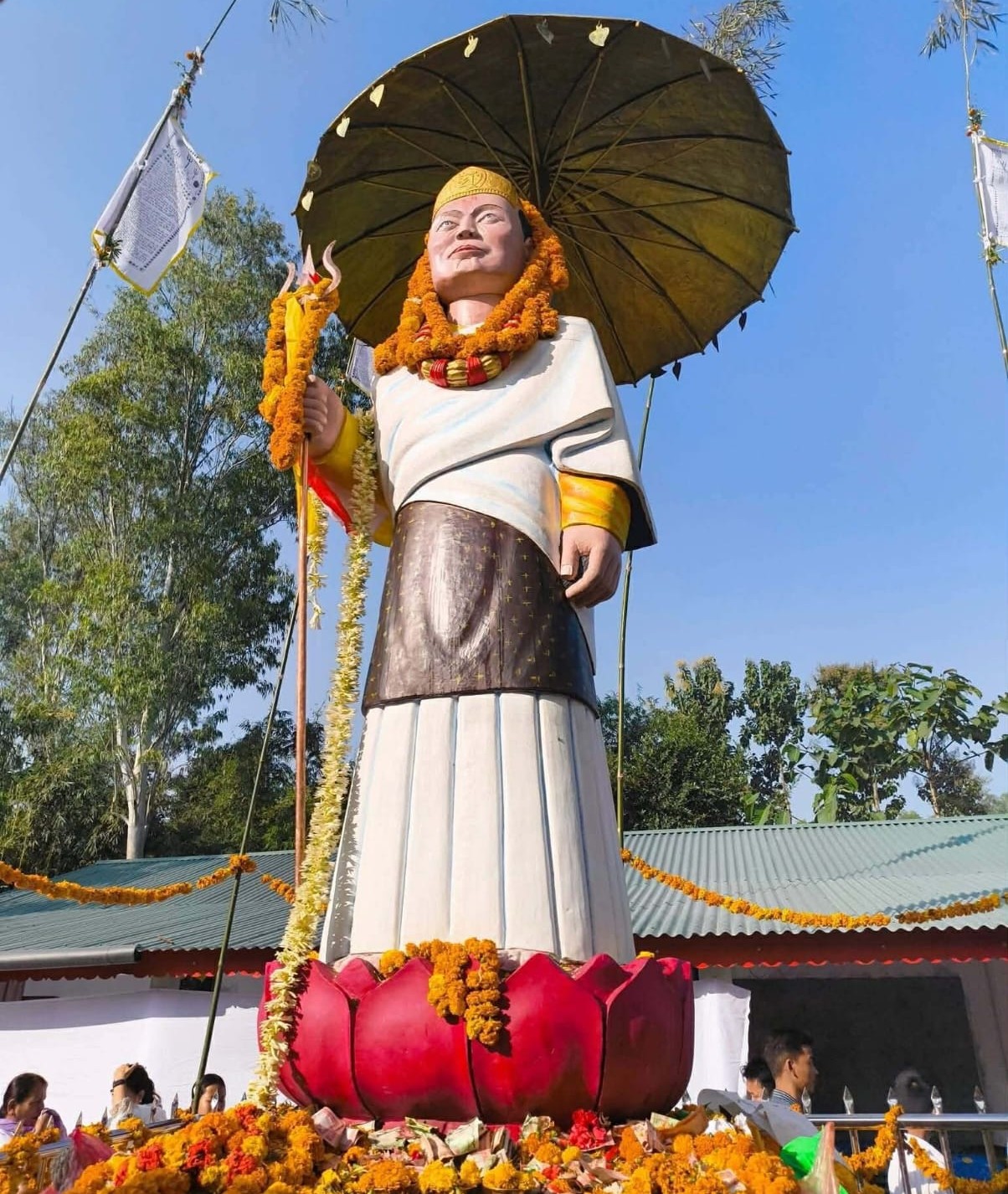 केर्खामा किरात धर्मगुरु आत्मानन्द लिङ्देनद्वारा माङहिम उद्घाटन