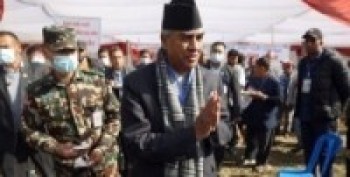 बुधबार बिहानै  माधव नेपालको निवास  पुगे देउवा