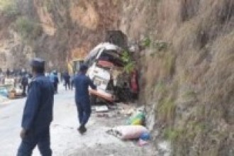 सिन्धुली बस दुर्घटना अपटेड : तीन जनाको सनाखत   