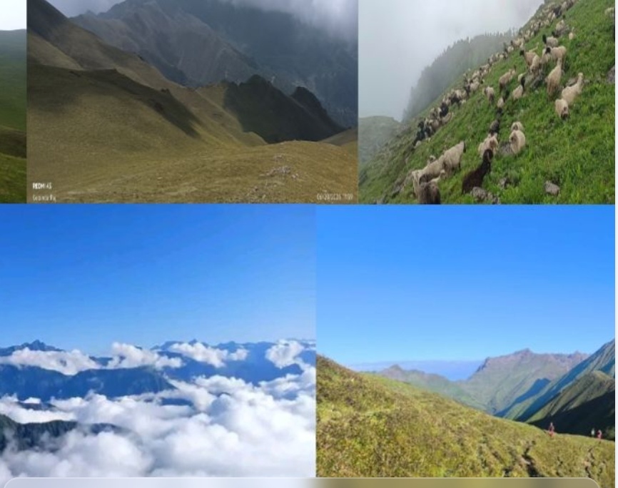 बाजुराको हिमाली सौन्दर्य : जहाँ बादलले चुम्छन् डाँडाकाँडा, हिमालले ओढ्छन् हरियालीको चोली