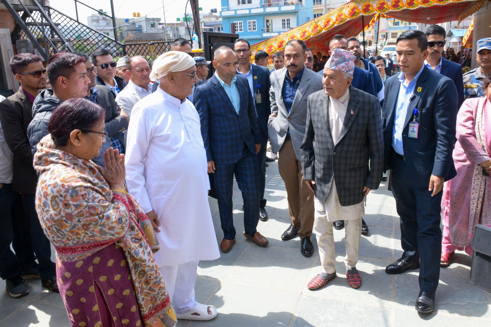 राष्ट्रपतिद्वारा केपी ओलीका परिवारप्रति समवेदना व्यक्त