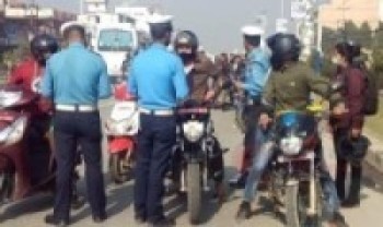 ‘लकडाउन’ उल्लङ्घन गर्ने ५६ सवारी साधन नियन्त्रणमा