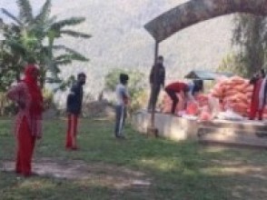 नुवाकोटको विदुर नगरपालिकामा राहत वितरण