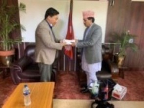 कोषमा रू तीन लाख हस्तान्तरण