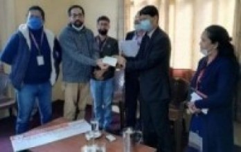 बिनायक सिद्ध कलेज चाबहिलद्वारा सामाजिक राहत कोषमा ५० हजार सहयोग