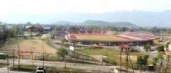 बन्दाबन्दीमै तयार भयो वैकल्पिक फुटबल मैदान 