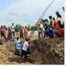 बाह्रदशी गाउँपालिकामा स्वास्थ्य चौकी शिलान्यास