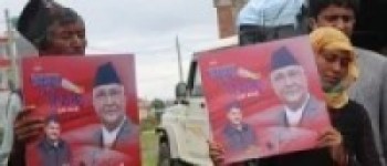 प्रधानमन्त्री ओलीको रचना रहेको गीति एल्बम विमोचन