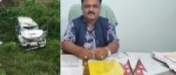 दुर्घटनामा गाउँपालिका अध्यक्षको मृत्यु