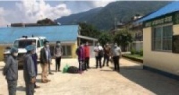 बागलुङ :  काेराेना लाई जितेर १२  संक्रमित घर फर्किए