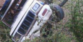 गोरखामा जन्ती बोकेको जिप दुर्घटना : चार पुरुष र एक महिलाको मृत्यु