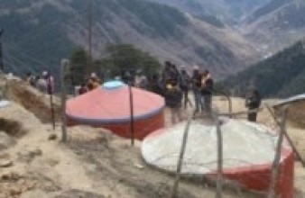 बाढीपहिरोले पर्वतको खानेपानी आयोजनामा क्षति