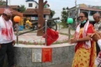 झापाको क्याम्पामा ऐतिहासिक तोप-गाछीपार्कको उद्घघाटन
