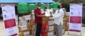 कतार च्यारिटी र इस्लामिक रिलिफद्वारा स्वास्थ्य सामग्री वितरण