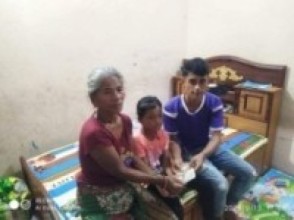 लमजुङका डोल्मा लाई सलिसाम कतार द्धारा आर्थिक सहयोग