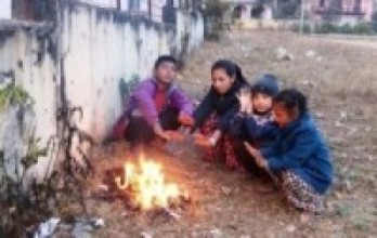 नेपालगञ्ज उपमहानगरपालिकाद्वारा सामूहिकरुपमा आगो ताप्ने व्यवस्था