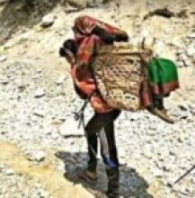 पचास शय्याको अस्पतालमा बिरामी बोक्न डोको   